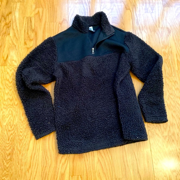 Athletic Works Tops 525 Athletic Works Fleece Pullover Half Zip